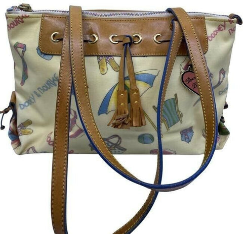 dooney and bourke handbag multicolor tote