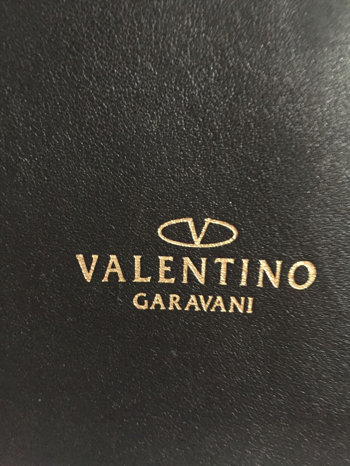 VALENTINO Black Leather Bow Shoulder Bag/ Crossbody