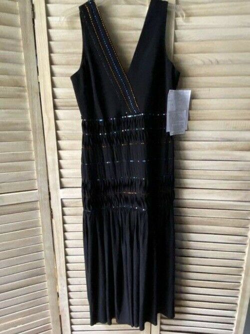Nicole Miller Black Msrp Short Casual Dress