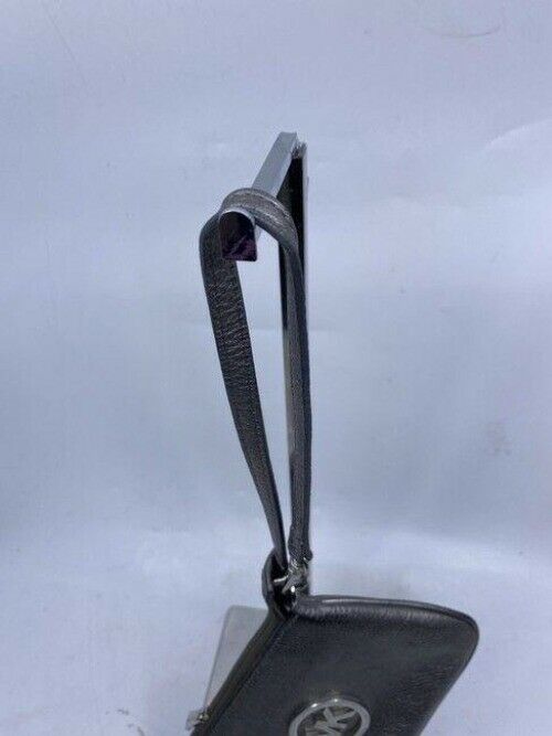 michael kors silver wristlet