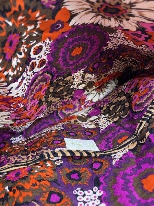 vera bradley bag large quilted black beige fabric tote