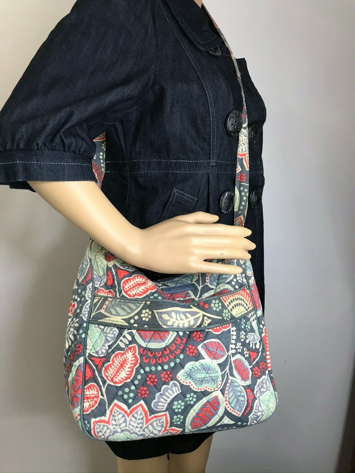 Vera Bradley Quilted Crossbody / Shoulder Bag