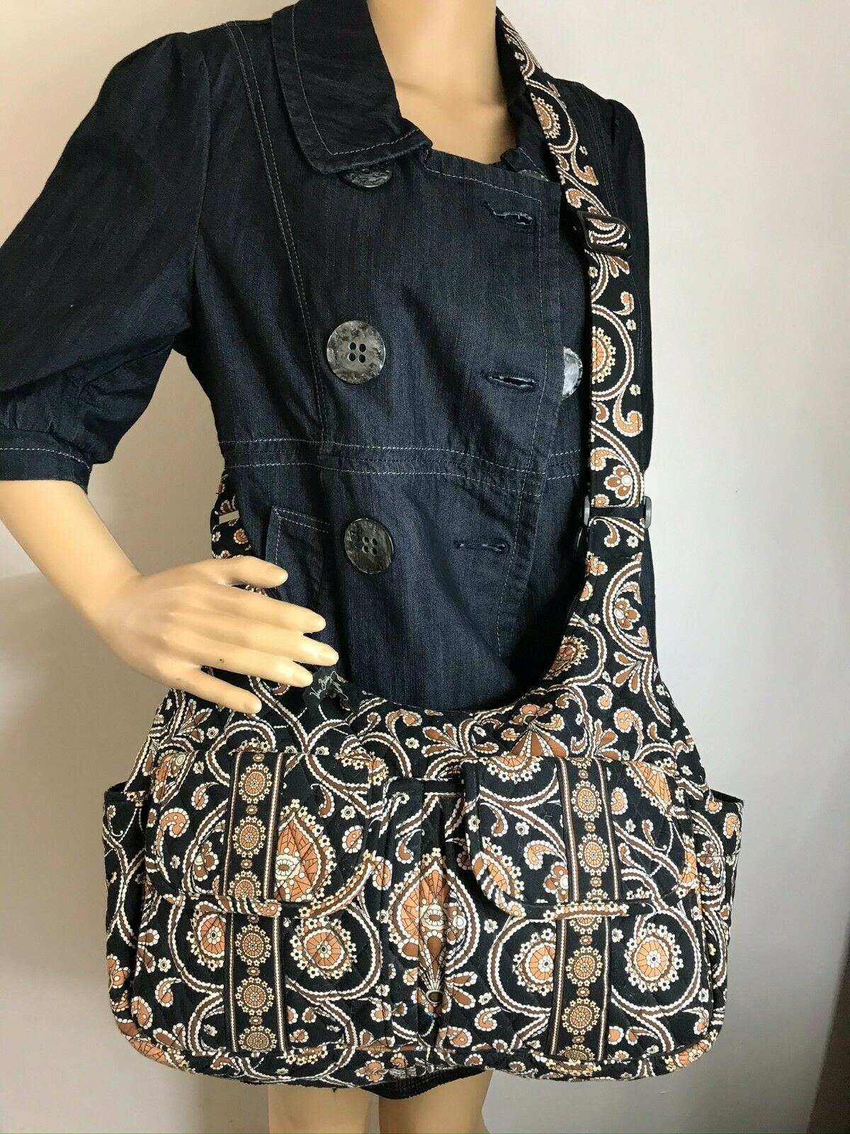 Vera Bradley Quilted Crossbody / Shoulder Bag