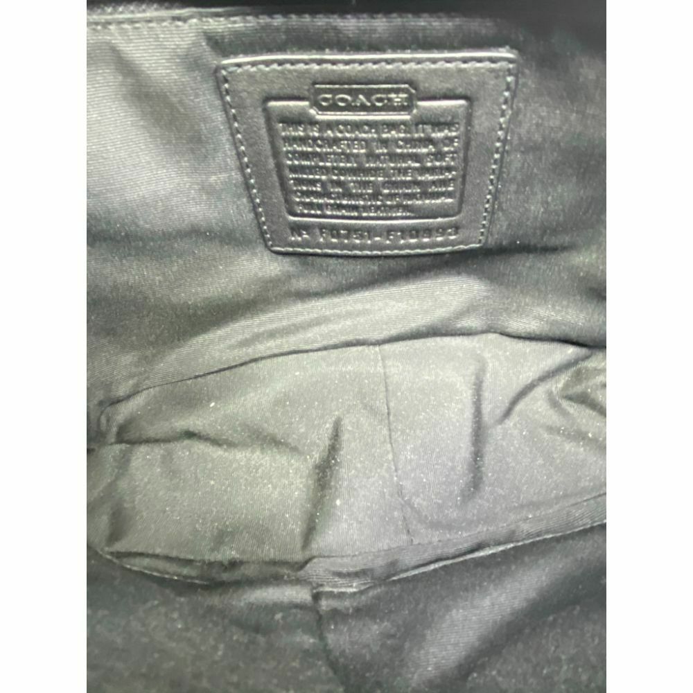 Coach Black Medium Leather Shoulder/Handbag