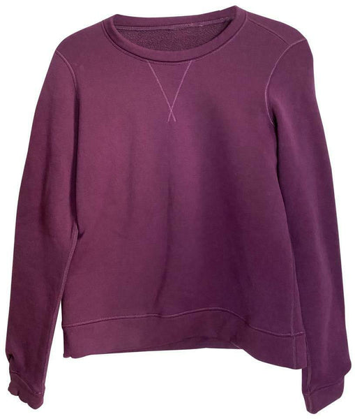 LULULEMON Womens Purple Long Sleeves Stylish Sweaters Size: 4