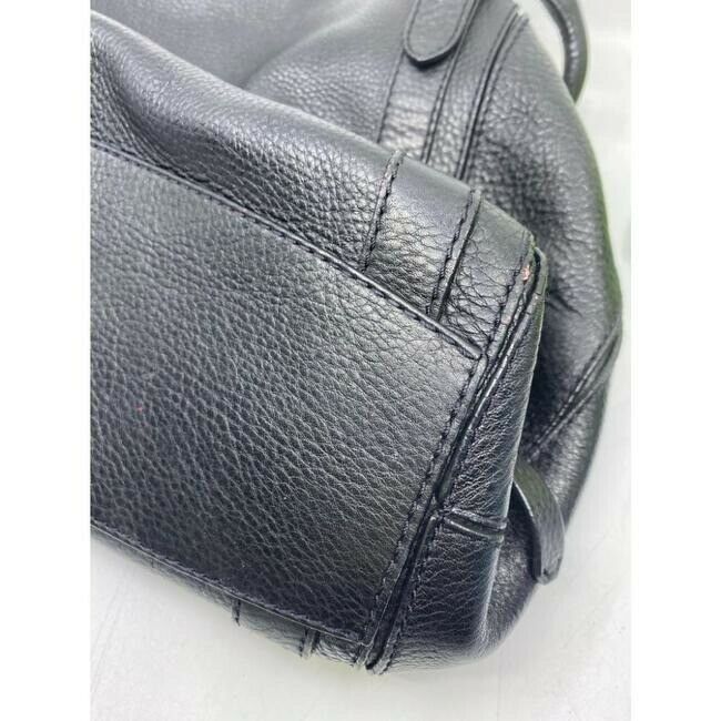 cole haan women s black leather shoulder bag