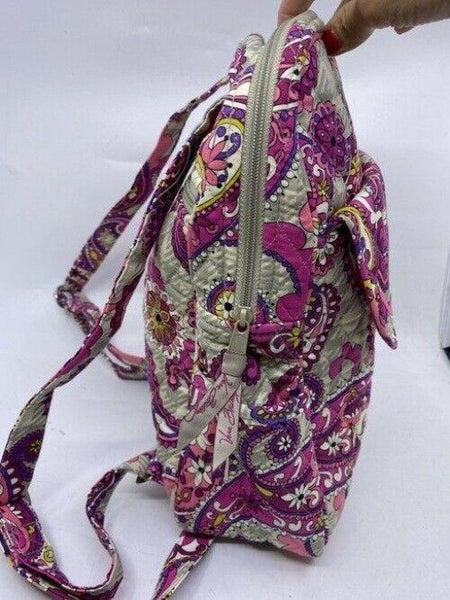 Vera Bradley Msrp Pink Gray Backpack