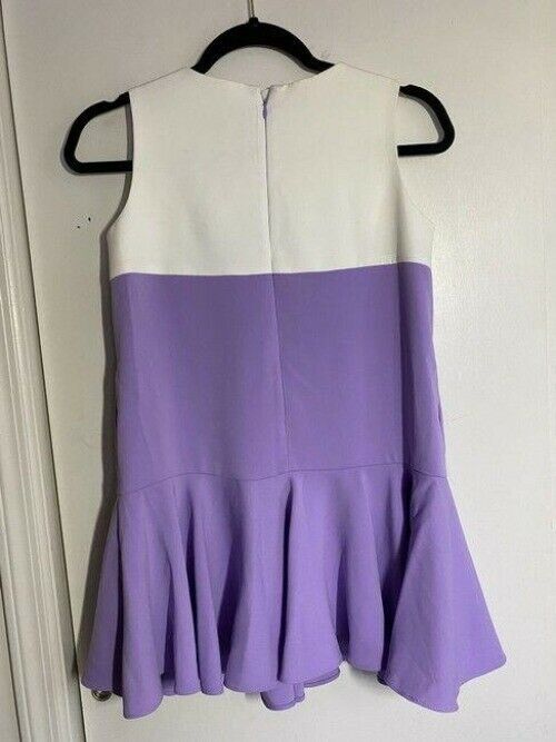 milly minis whitepurple new short casual dress