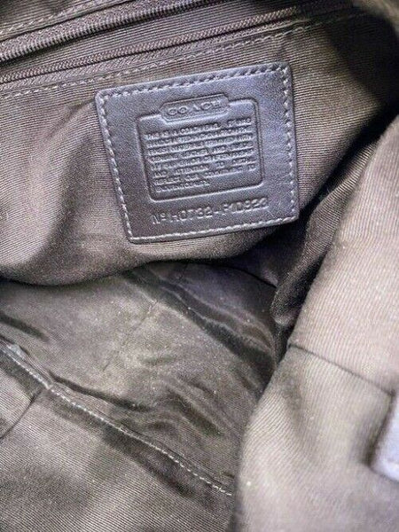 Coach Medium Tote Msrp Brown Beige Jacquard Fabric Shoulder Bag