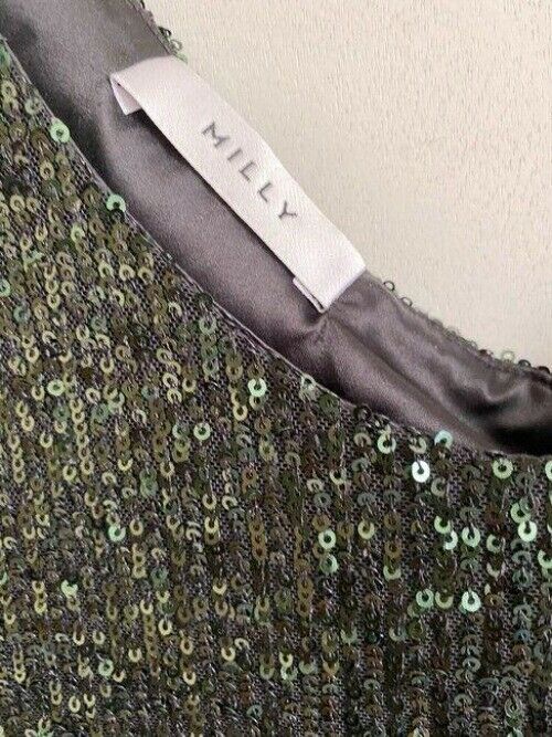 milly green new sequined msrp tank topcami