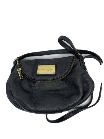 Marc Jacobs Medium Size Black Leather Crossbody