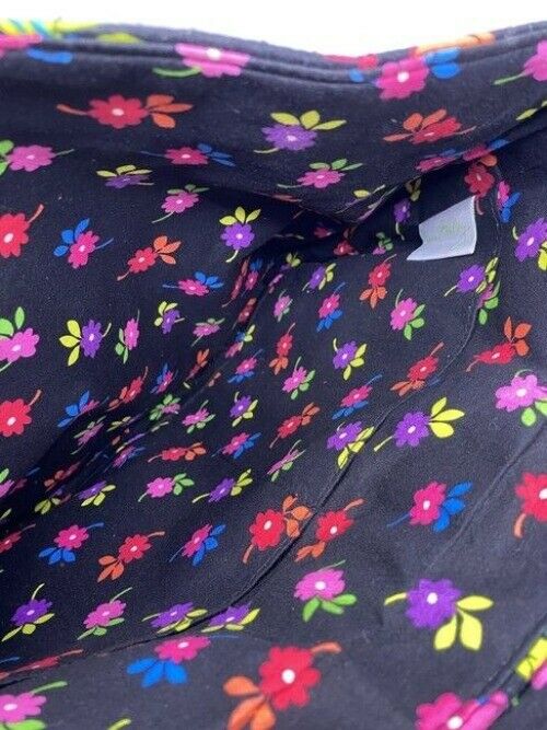 Vera Bradley Floral Multicolor Fabric Cross Body Bag