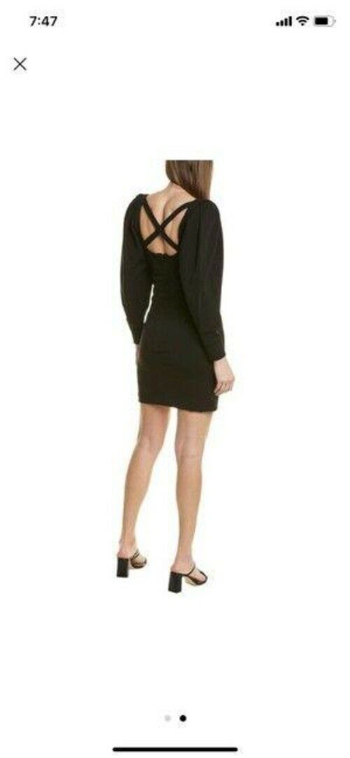nicole miller black new scoop short formal dress