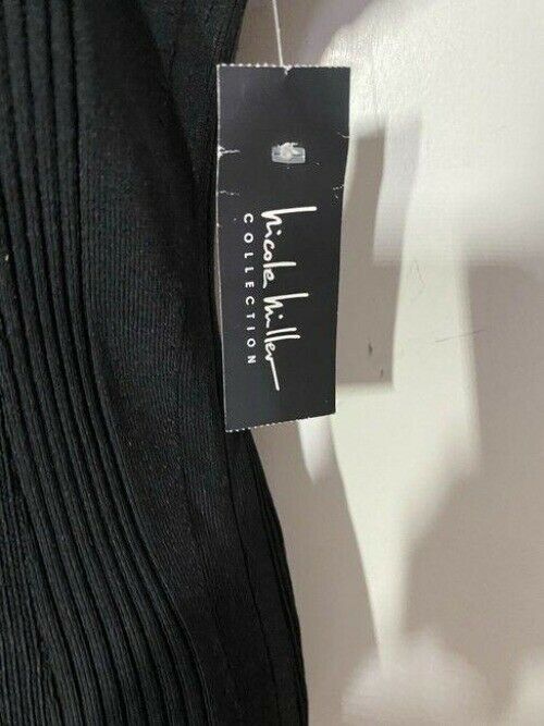 nicole miller black new sweater msrp