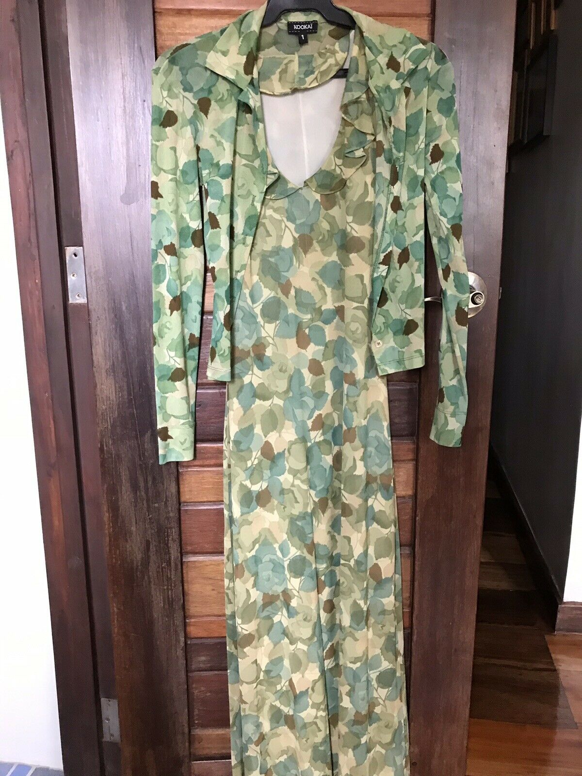 KOOKAI Vintage Dress W/ Cardigan Size 1