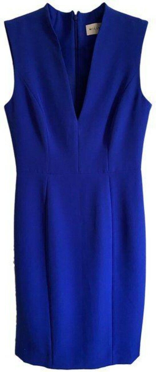 milly blue new v neck msrp