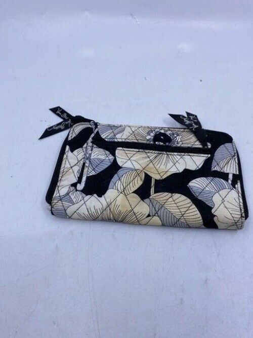 Vera Bradley Black Lightweight Id Hold All Wallet
