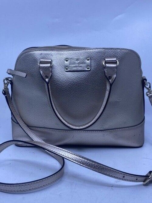 Kate Spade Wellesley Rachelle Rose Gold Leather Cross Body Bag