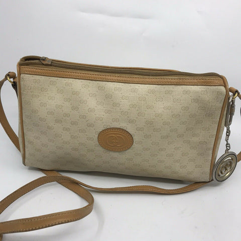 GUCCI Vintage Crossbody Bag All Over Signature
