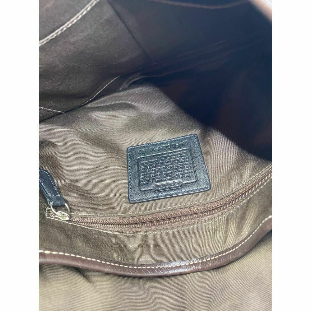 Coach Brown Medium Leather Shoulder/Handbag