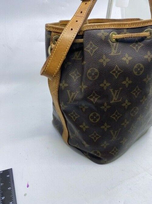 Louis Vuitton Pochette Twin Vintage Brown Monogram Canvas Shoulder Bag