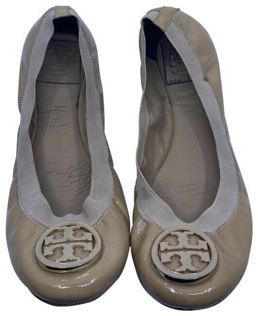 Tory Burch Beige Ballerina Flats Size Us