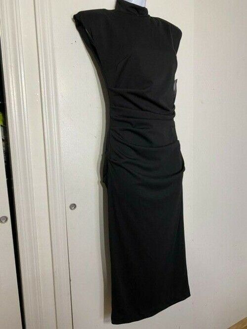 nicole miller black new maxi msrp