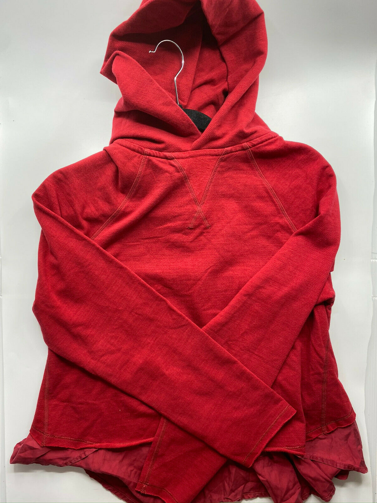 LULULEMON Womens Red Long Sleeves Stylish Hoodies Size: 4