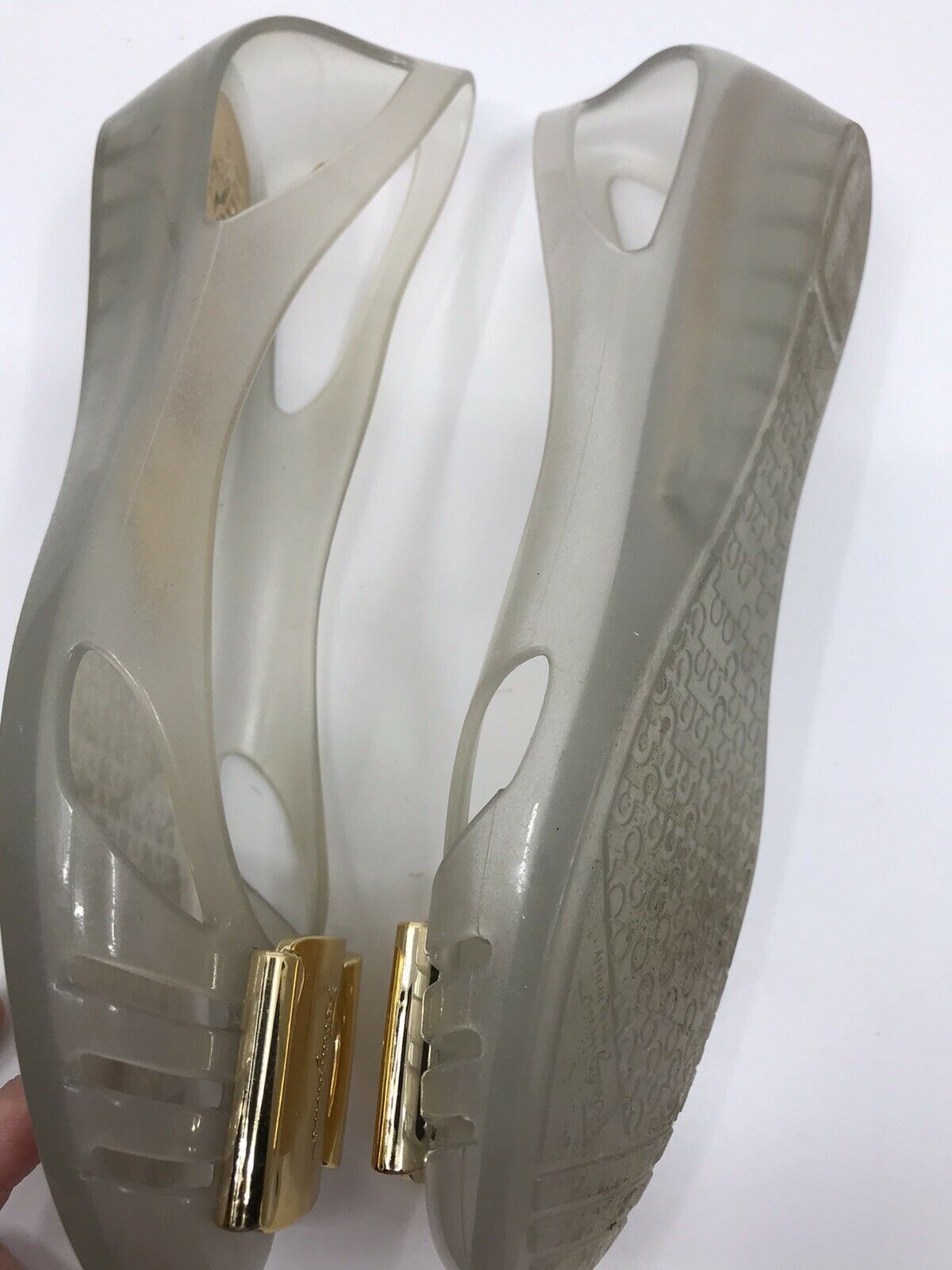 SALVATORE FERRAGAMO Jelly Flats Shoes size 6