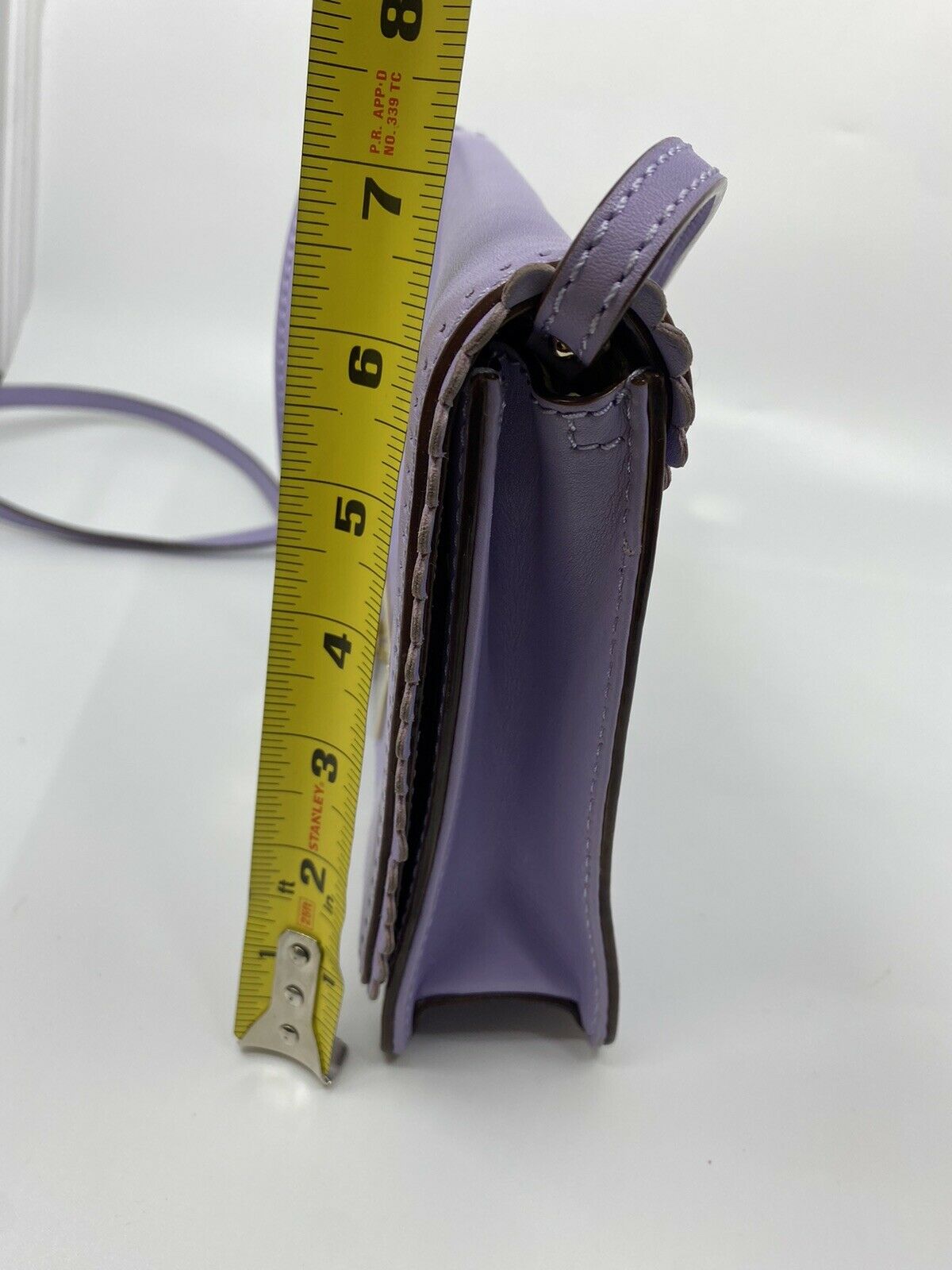 KATE SPADE Lavander leather crossbody