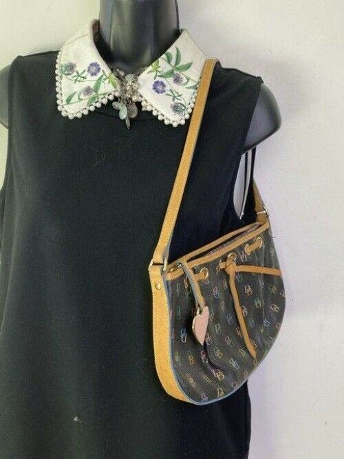 dooney and bourke mini purse multicolor leather tote