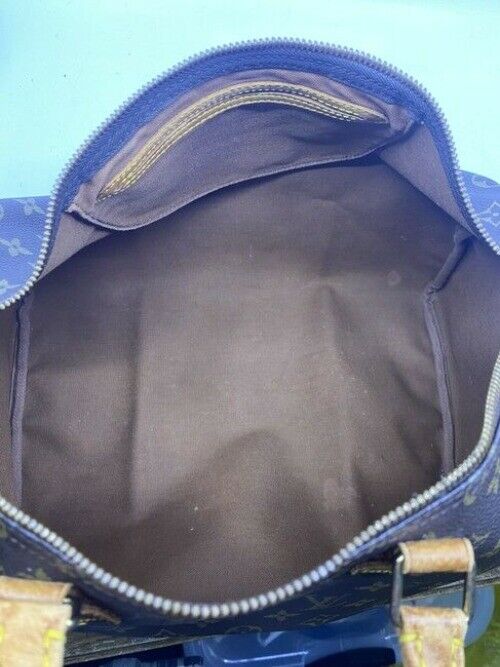 Louis Vuitton Speedy Brown Monogram Canvas Shoulder Bag
