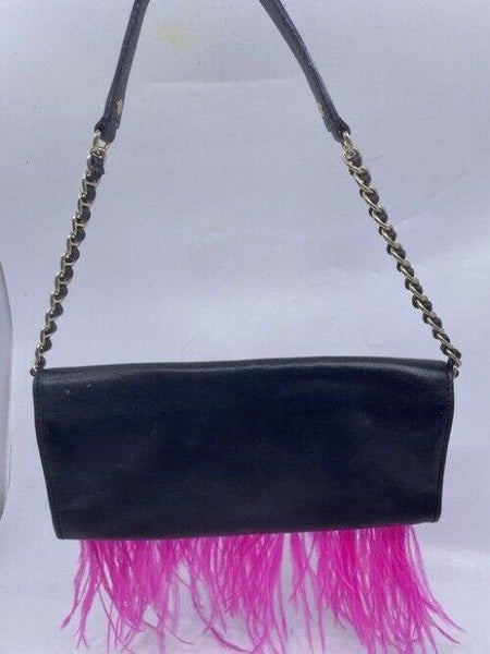 kate spade w hand customized by me w applique street black pink hobo bag
