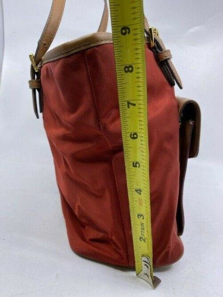 michael kors bag medium coral tan nylon tote