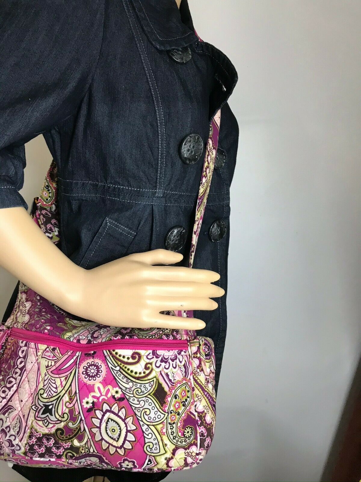 Vera Bradley Quilted Crossbody / Shoulder Bag