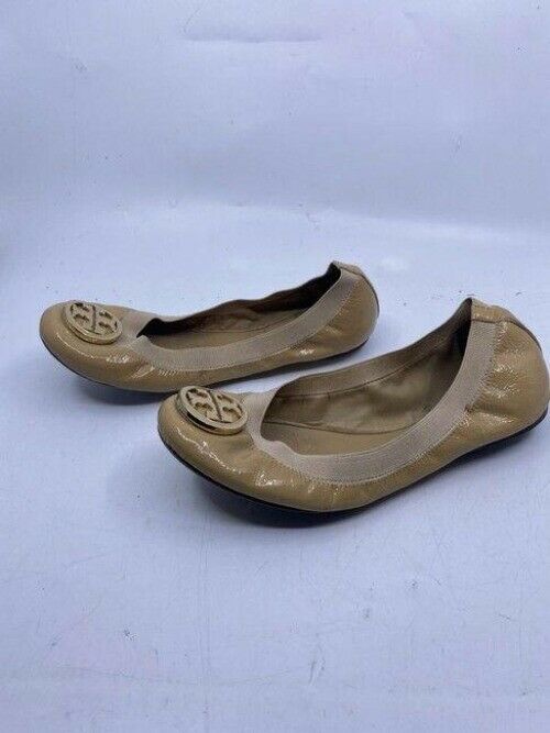 Tory Burch Beige Ballerina Flats Size Us