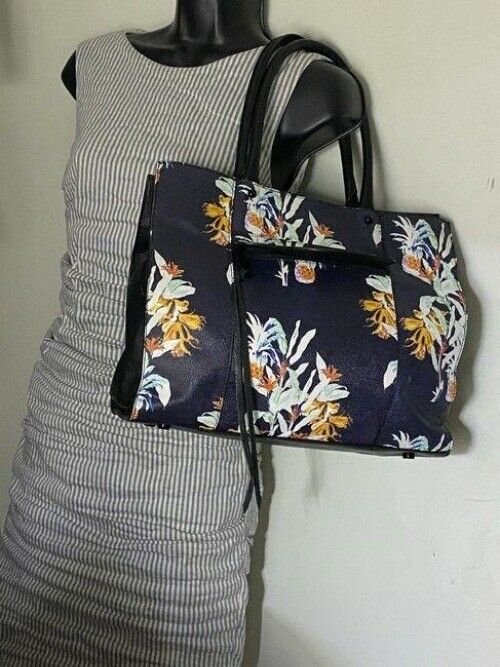 Rebecca Minkoff Shopping Xl Floral Multicolor Leather Tote