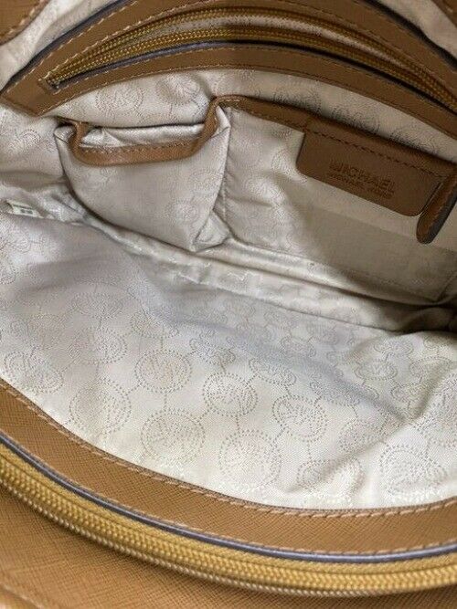 Michael Kors Bag Medium Coral Tan Nylon Tote