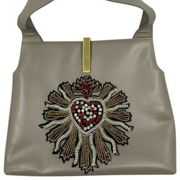 GUCCI Vintage Leather Shoulder bag Customized W/ D