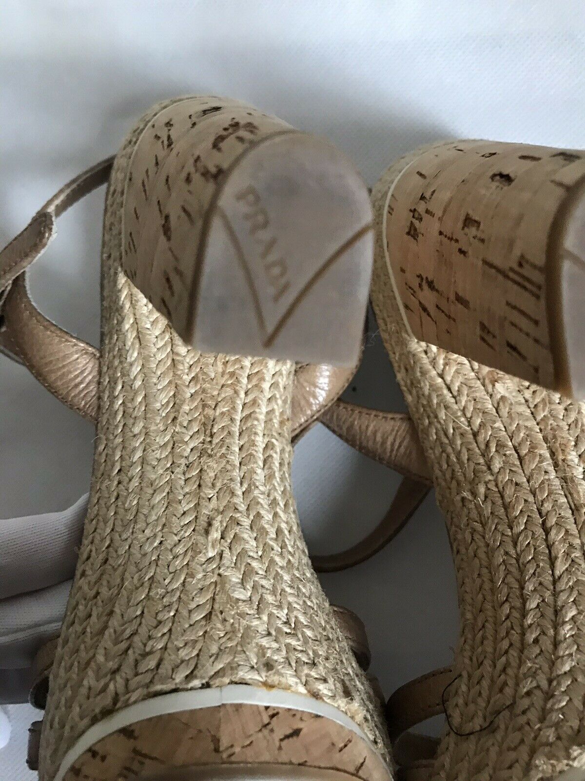 PRADA High Heel Sandals 37