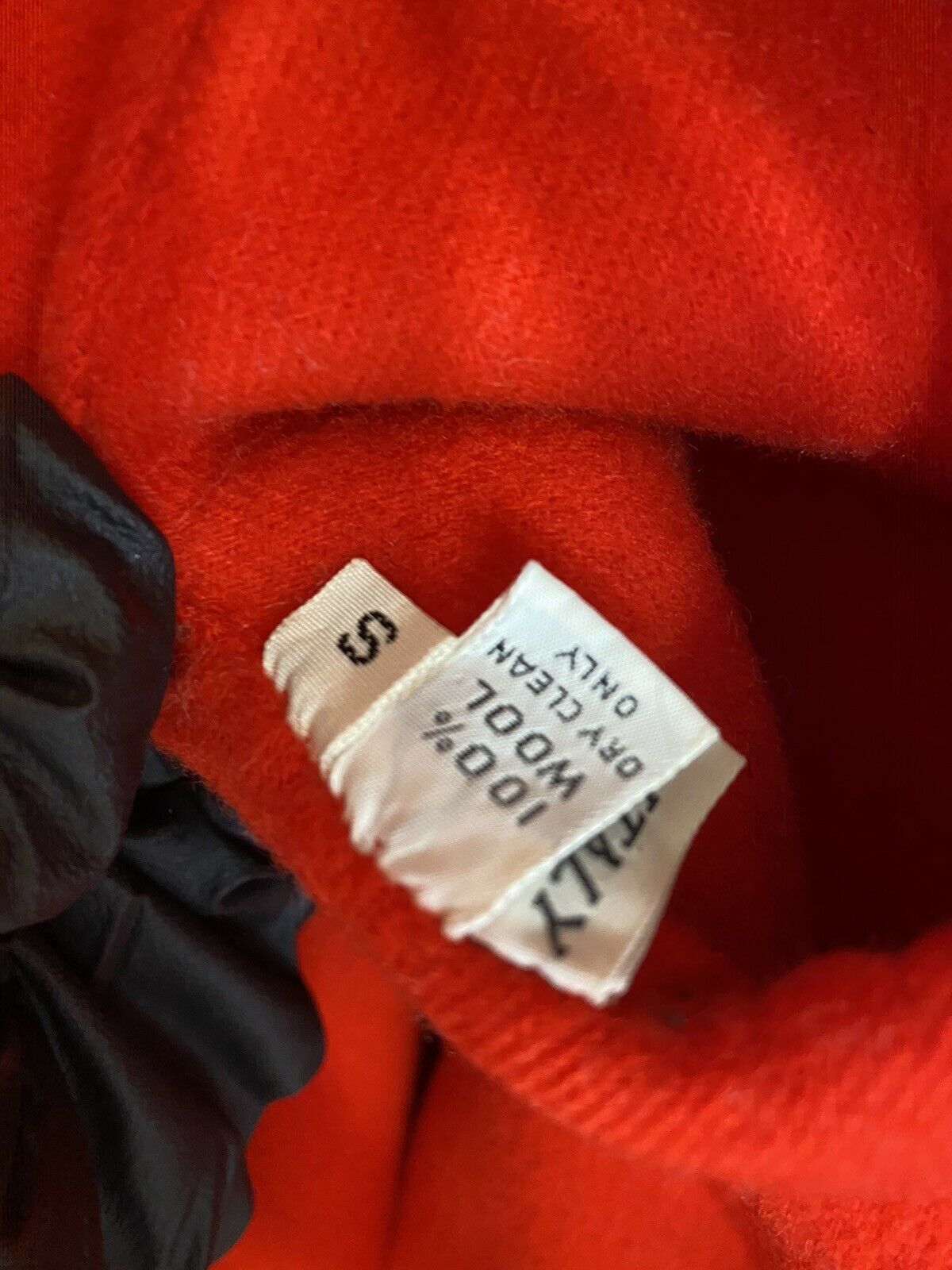 GLORIA SACHS New york Red Long  Coat Small