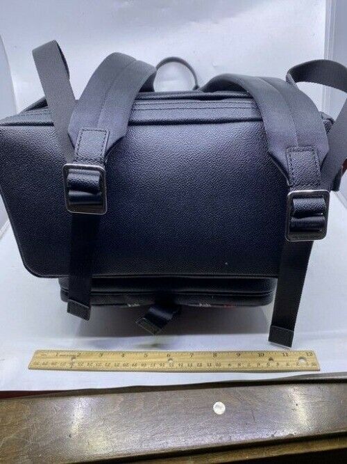 Michael Kors Hudson Logo And Utility Rucksack Multi Color Leather Backpack