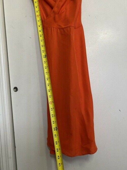 Milly red orange new chiffon msrp