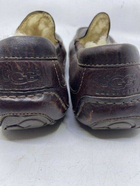 Ugg Australia Brown Leather Loafers Flats Size Us