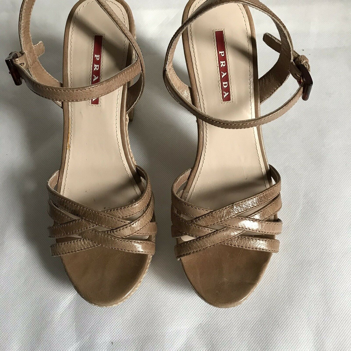 PRADA High Heel Sandals 37