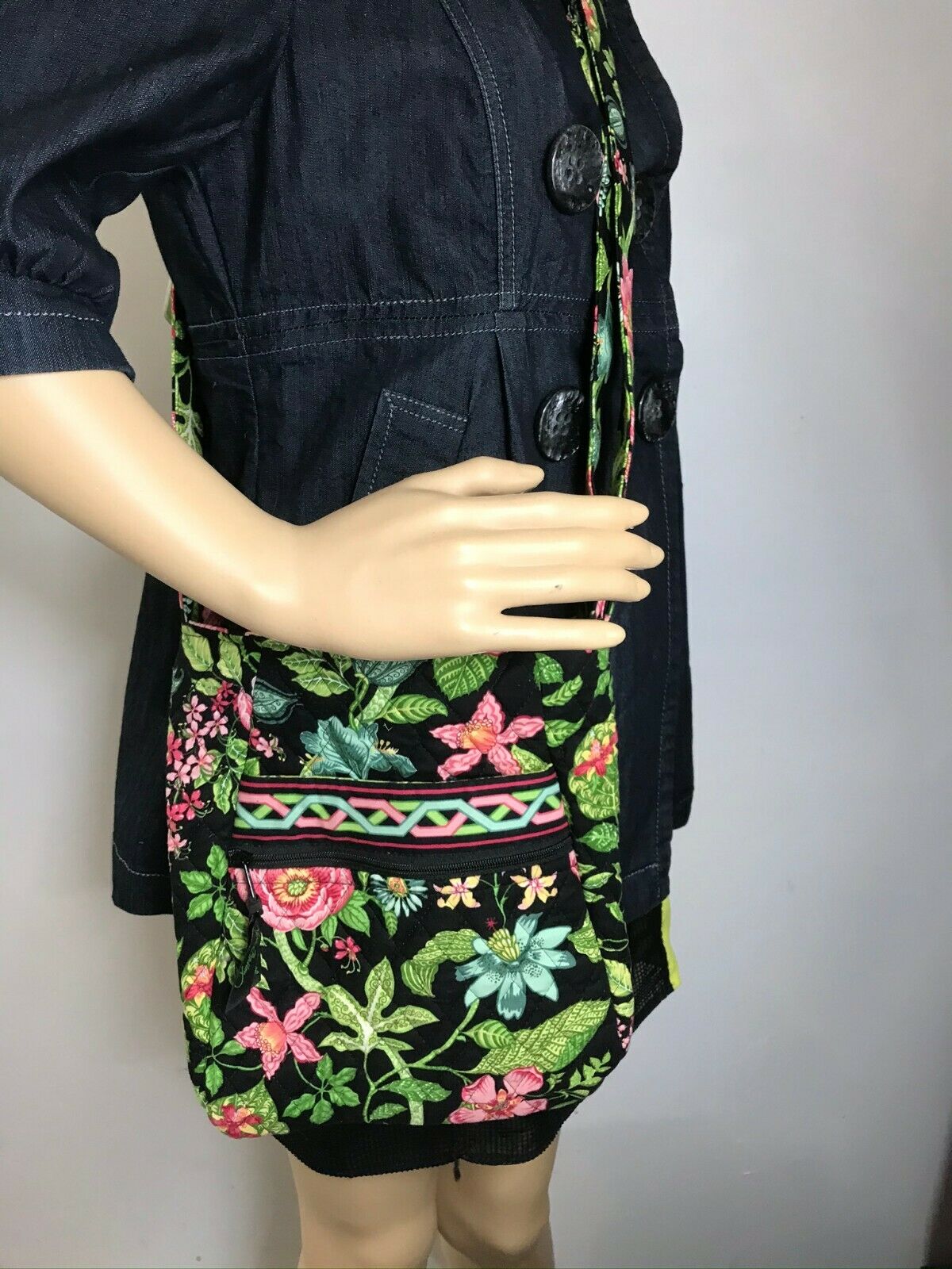 Vera Bradley Quilted Crossbody / Shoulder Bag