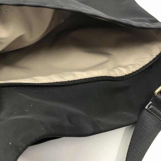 tumi messenger black nylon cross body bag