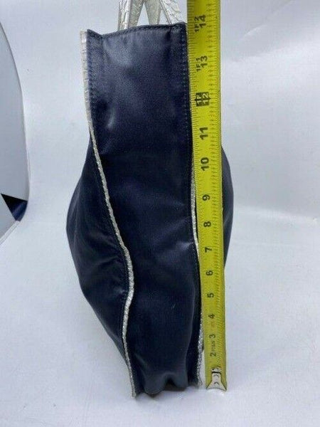 Devi Kroell Shoulder Bag Black Nylon Fabric Tote