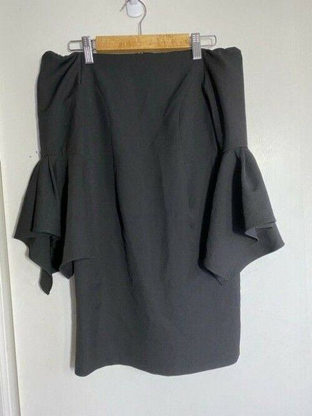 milly minis gray new short casual dress
