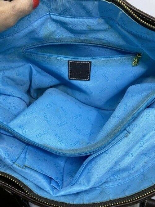 tous msrp brown suede leather cross body bag